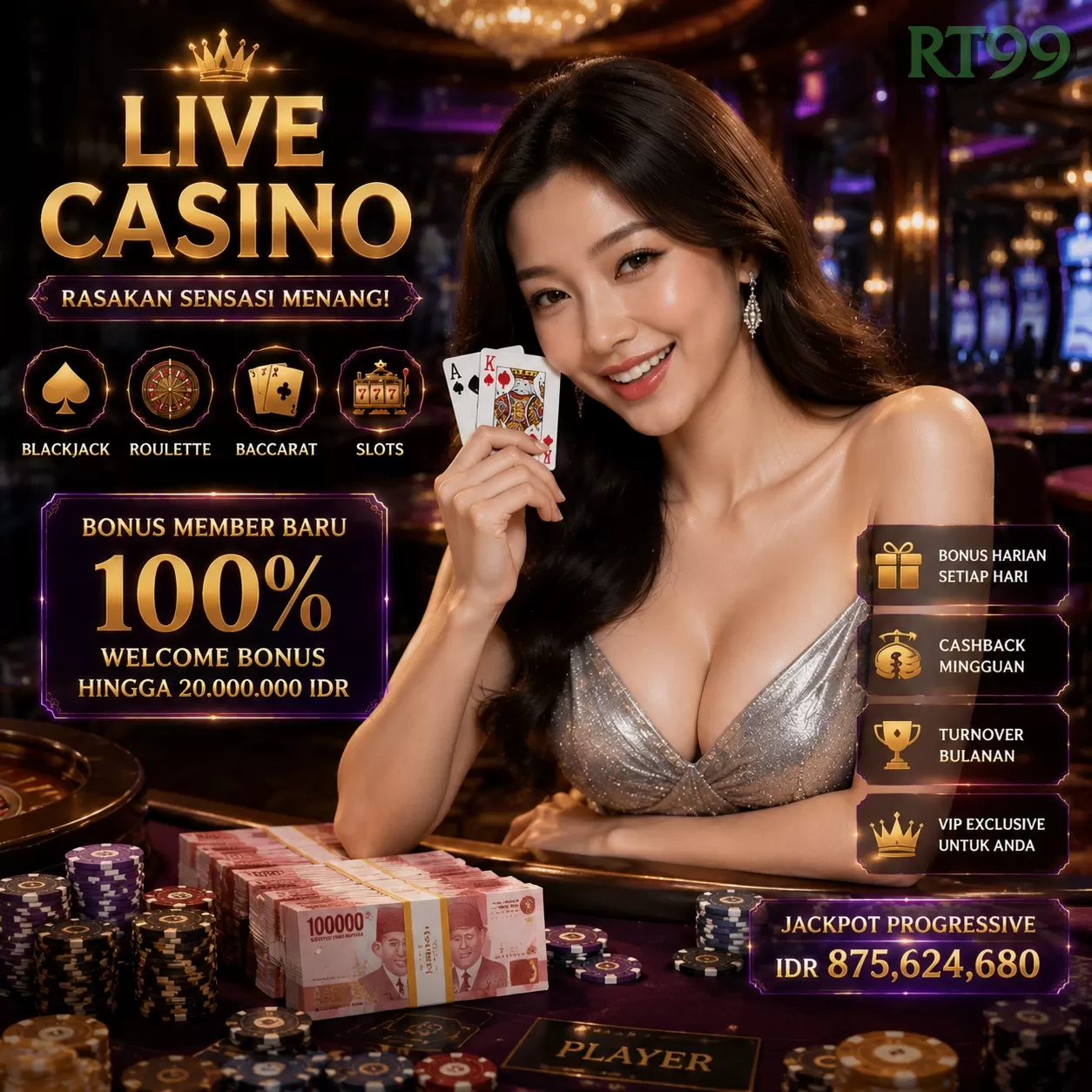 Login rt99 Sekarang Bonus Melimpah